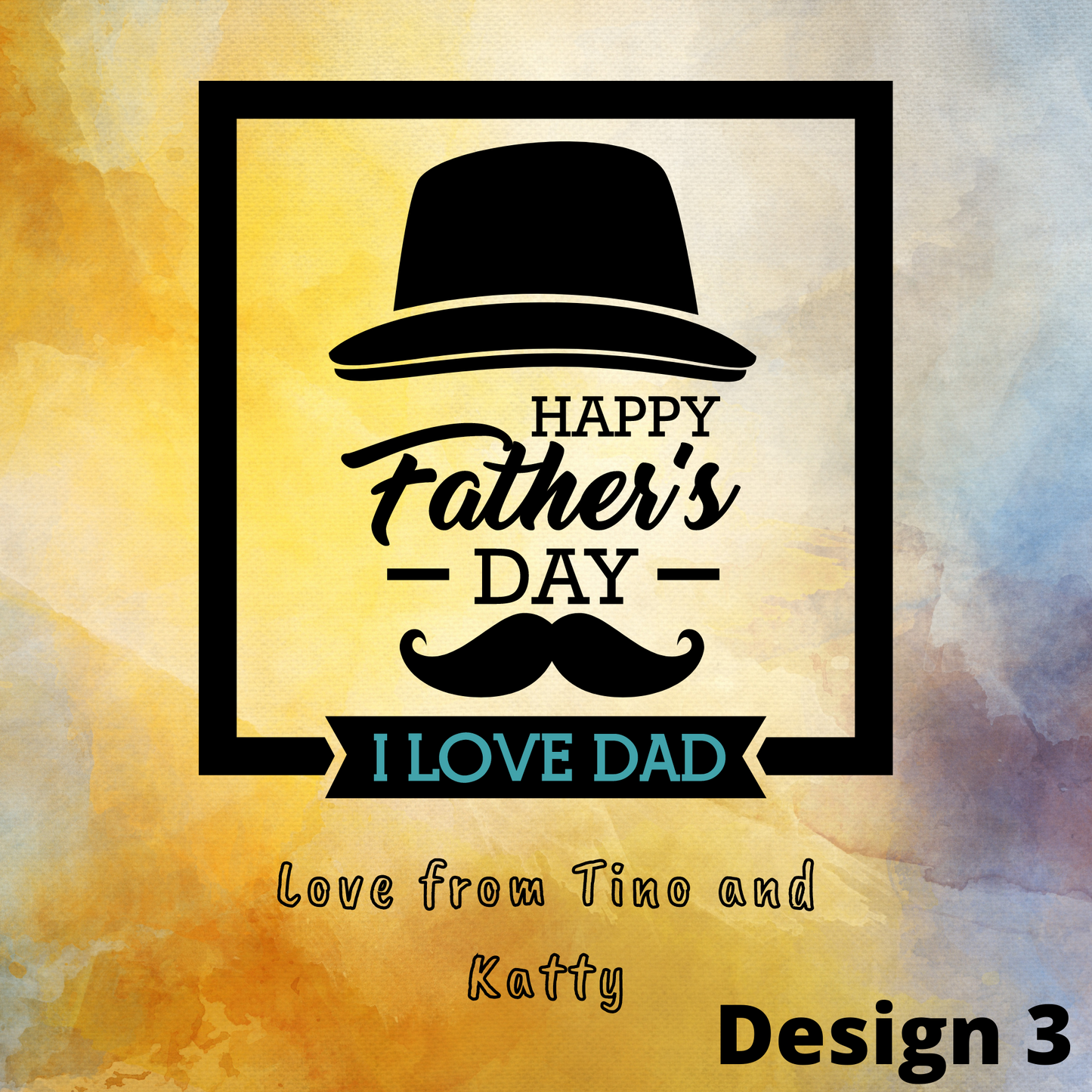 Personalised Father's Day Chocolate DIY Card- Melt and Make Chocolate Kit