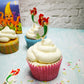 Little Mermaid Cupcake Kit Ready Made Party Bag
