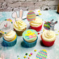 12 Easter Diy Cupcake Kit With Edible Toppers